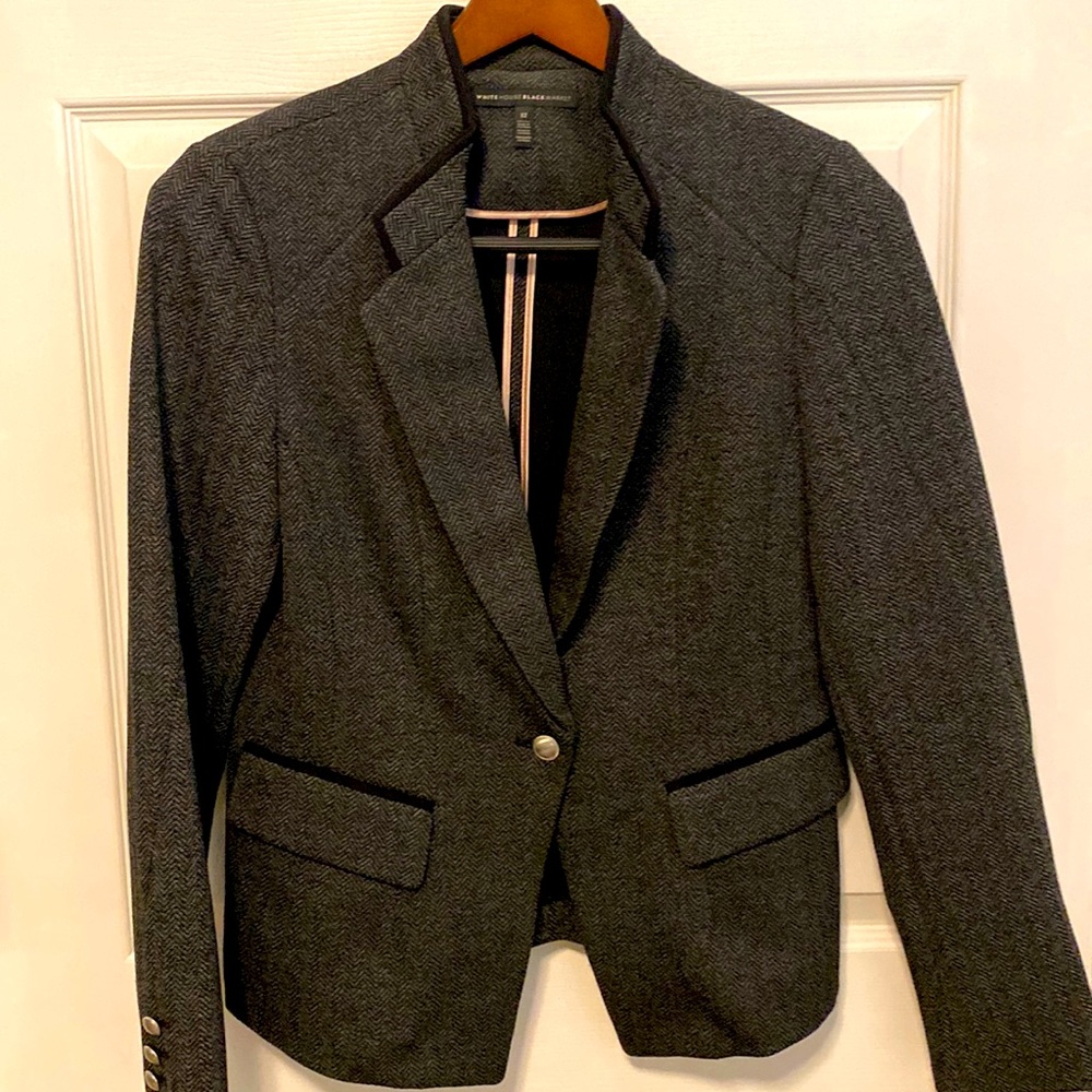 WHBM size 12 tweed style dress jacket